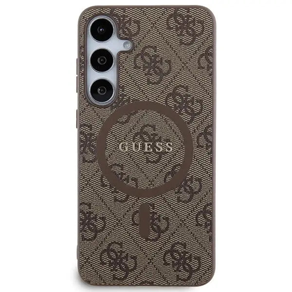 Кейс Guess 4G Collection Leather Metal Logo MagSafe