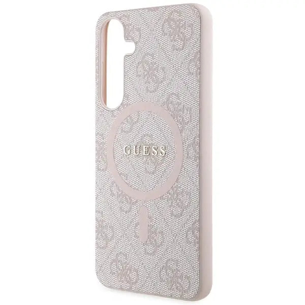 Кейс Guess 4G Collection Leather Metal Logo MagSafe