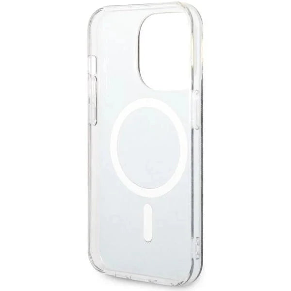 Кейс Guess 4G MagSafe за iPhone 14 Pro черен