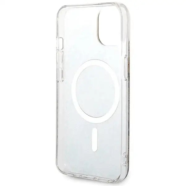 Кейс Guess 4G MagSafe за iPhone 15 / 14 / 13 кафяв