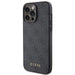 Кейс Guess 4G Metal Gold Logo за iPhone 15 Pro Max сив