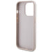 Кейс Guess 4G Metal Gold Logo за iPhone 15 Pro розов