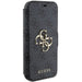 Кейс Guess 4G Metal Logo за iPhone 15 / 14 13 сив