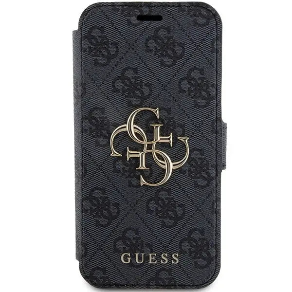 Кейс Guess 4G Metal Logo за iPhone 15 Pro Max сив