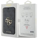 Кейс Guess 4G Metal Logo за iPhone 15 Pro Max сив