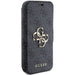 Кейс Guess 4G Metal Logo за iPhone 15 Pro Max сив