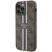 Кейс Guess 4G Printed Stripes MagSafe за iPhone 15