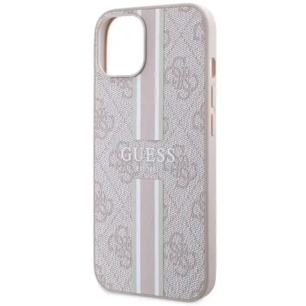 Кейс Guess 4G Printed Stripes MagSafe за iPhone