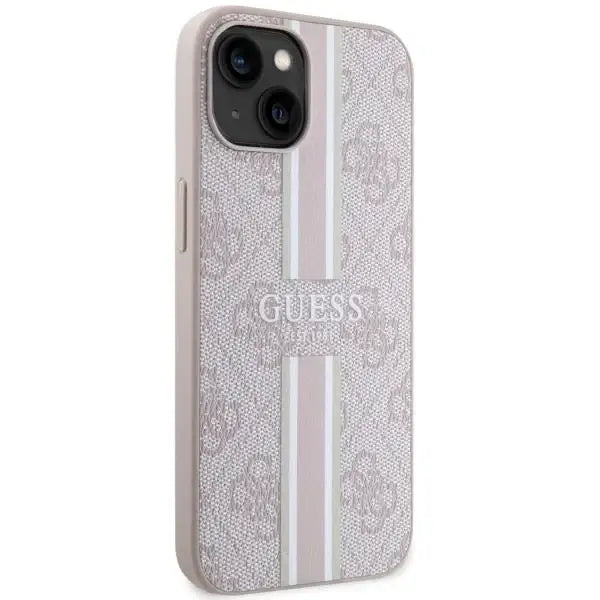 Кейс Guess 4G Printed Stripes MagSafe за iPhone