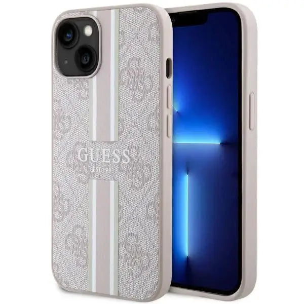 Кейс Guess 4G Printed Stripes MagSafe за iPhone