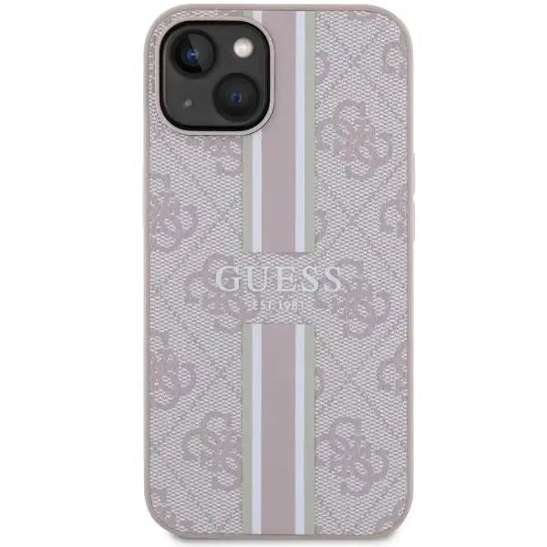 Кейс Guess 4G Printed Stripes MagSafe за iPhone