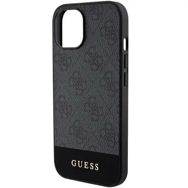 Кейс Guess 4G Stripe Collection за iPhone 15 / 14 13 сив