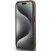 Кейс Guess 4G Stripe Collection за iPhone 15 Pro кафяв