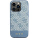 Кейс Guess 4G Stripe Collection за iPhone 15 Pro Max син