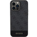 Кейс Guess 4G Stripe Collection за iPhone 15 Pro Max сив