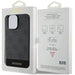 Кейс Guess 4G Stripe Collection за iPhone 15 Pro Max сив