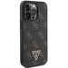 Кейс Guess 4G Triangle Metal Logo за iPhone 13 Pro / черен