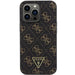 Кейс Guess 4G Triangle Metal Logo за iPhone 14 Pro Max черен