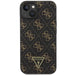 Кейс Guess 4G Triangle Metal Logo за iPhone 14/15/13 черен