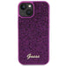 Кейс Guess Disco Metal Script за iPhone 15 розов