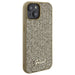 Кейс Guess Disco Metal Script за iPhone 15 златист