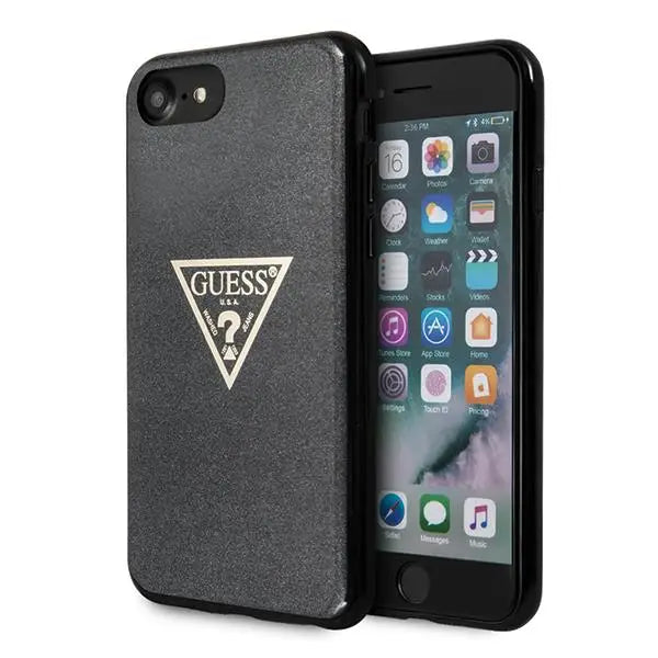 Кейс Guess Glitter Triangle за Apple iPhone 7/8/SE