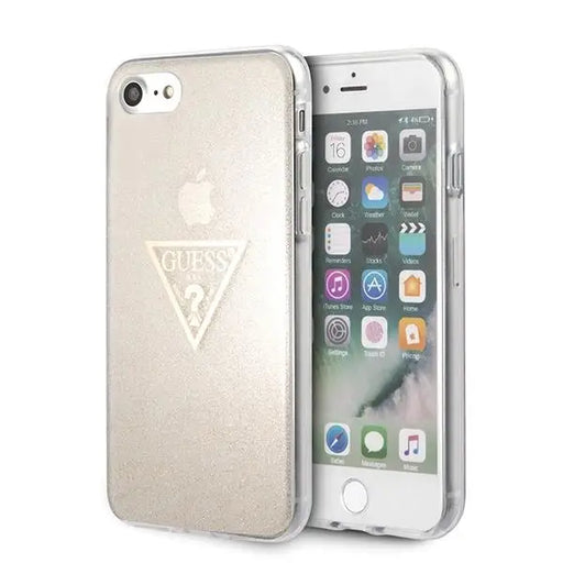 Кейс Guess Glitter Triangle за Apple iPhone 7/8/SE