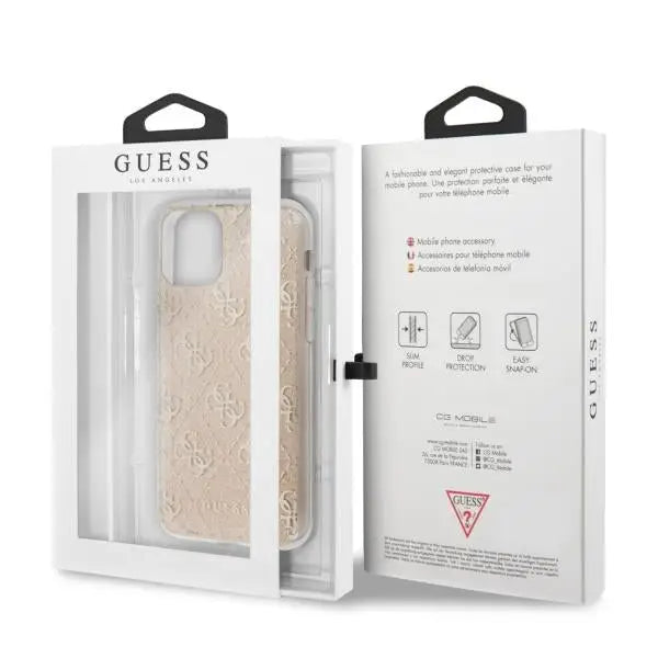 Кейс Guess Glitter за Apple iPhone 11 Pro Max Златист