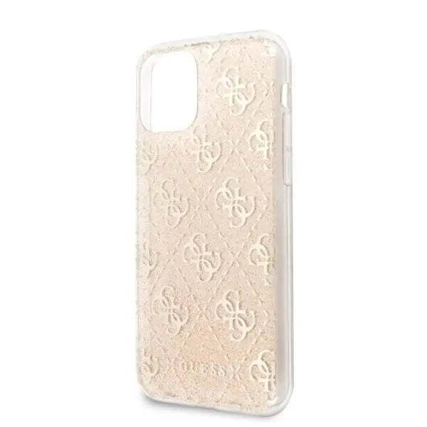 Кейс Guess Glitter за Apple iPhone 11 Pro Max Златист