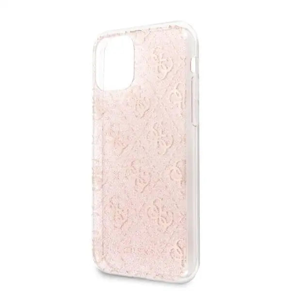 Кейс Guess Glitter за Apple iPhone 11 Pro Розов