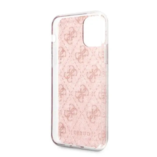 Кейс Guess Glitter за Apple iPhone 11 Pro Розов