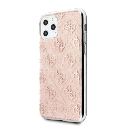 Кейс Guess Glitter за Apple iPhone 11 Pro Розов