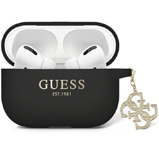 Кейс Guess GUAP2LECG4K за AirPods Pro 2 черен Liquid