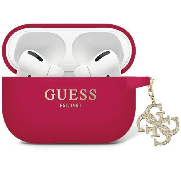 Кейс Guess GUAP2LECG4M за AirPods Pro 2 лилав / магента