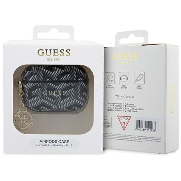 Кейс Guess GUAP2PGCE4CK за AirPods Pro 2 черен GCube Charm