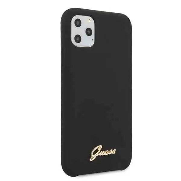 Кейс Guess GUHCN58LSLMGBK за iPhone 11 Pro черен