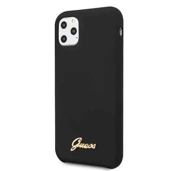 Кейс Guess GUHCN58LSLMGBK за iPhone 11 Pro черен