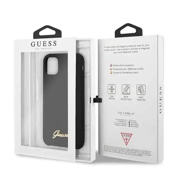 Кейс Guess GUHCN58LSLMGBK за iPhone 11 Pro черен