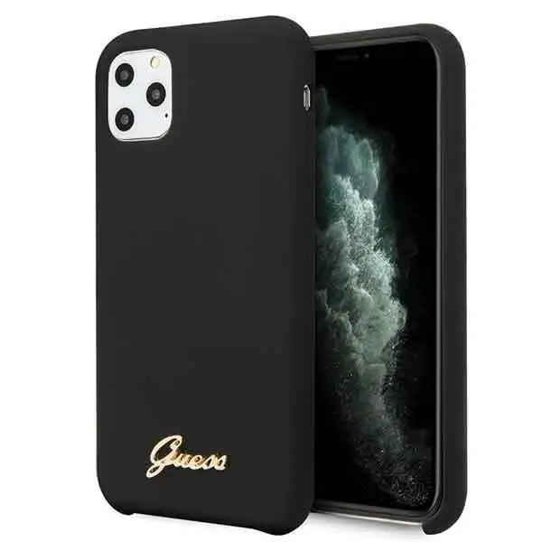 Кейс Guess GUHCN58LSLMGBK за iPhone 11 Pro черен