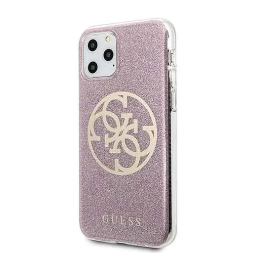 Кейс Guess GUHCN58PCUGLPI за iPhone 11 Pro розов