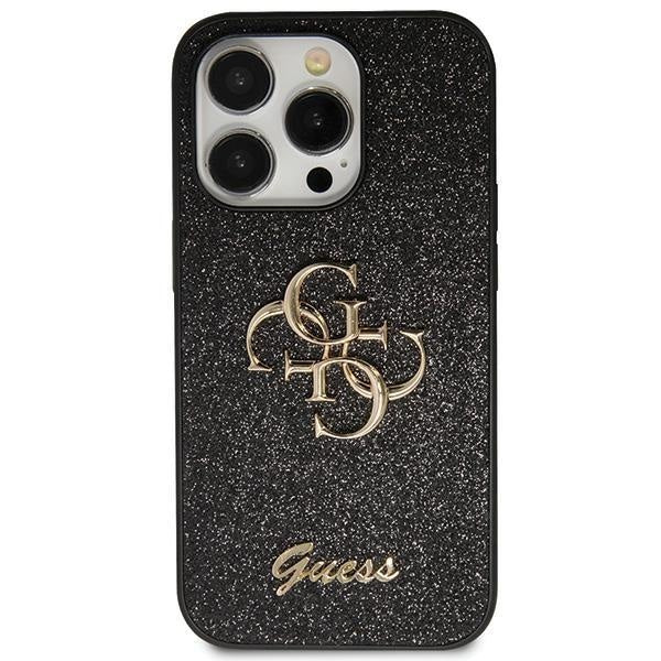 Кейс Guess GUHCN61HG4SGK за iPhone 11 / Xr черен Glitter