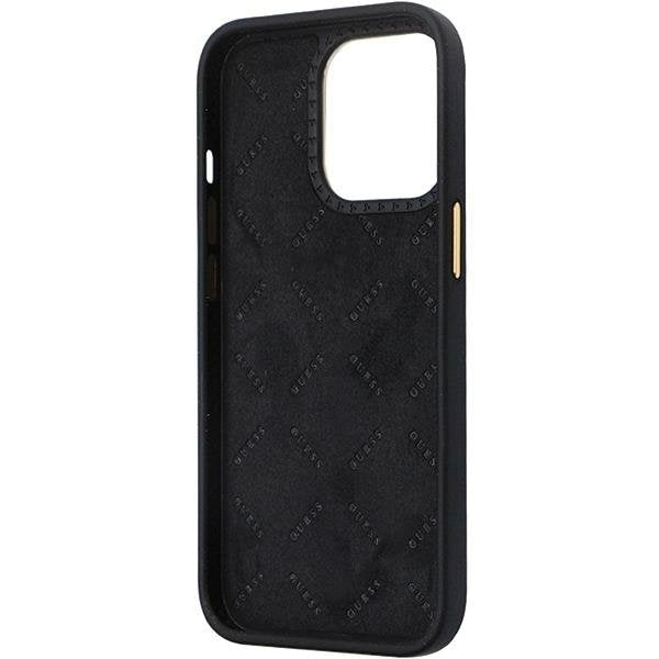 Кейс Guess GUHCP13LM4DGPK за iPhone 13 Pro / 13 черен