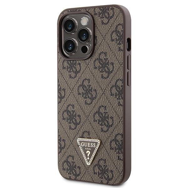 Кейс Guess GUHCP13LP4TDSCPW за iPhone 13 Pro / 13 кафяв