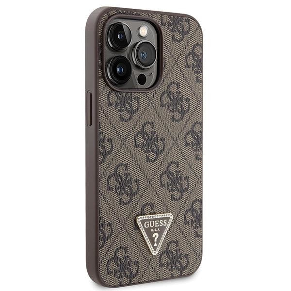 Кейс Guess GUHCP13LP4TDSCPW за iPhone 13 Pro / 13 кафяв