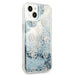 Кейс Guess GUHCP13MLGPEBL за iPhone 13 6.1 син / син твърд