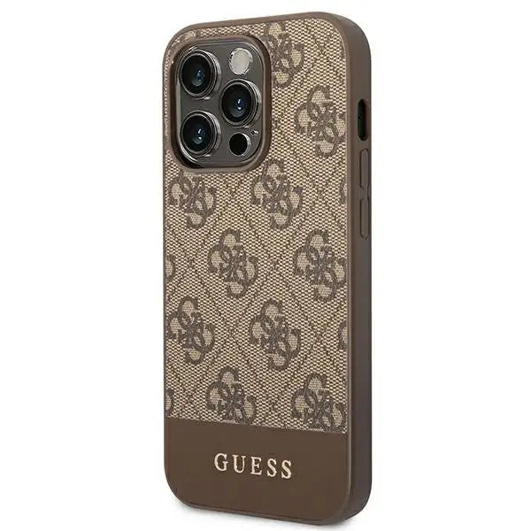 Кейс Guess GUHCP14LG4GLBR за iPhone 14 Pro 6.1’’