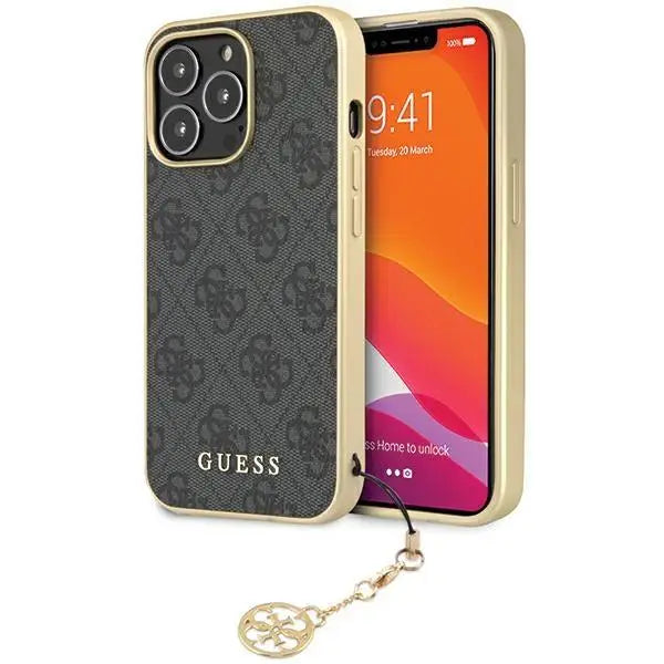 Кейс Guess GUHCP14LGF4GGR за iPhone 14 Pro 6.1’