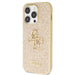 Кейс Guess GUHCP14LHG4SGD за iPhone 14 Pro златист Glitter