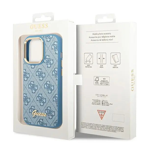 Кейс Guess GUHCP14LHG4SHB за iPhone 14 Pro 6.1’’