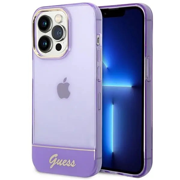 Кейс Guess GUHCP14LHGCOU за iPhone 14 Pro 6.1’’